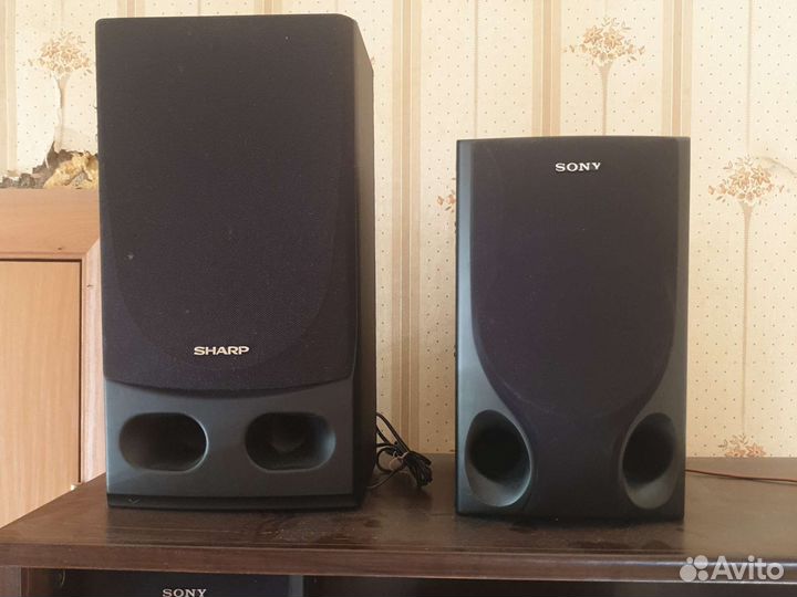 Колонки sony Япония от муз. центра