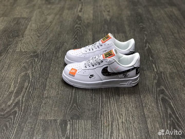 Кроссовки Nike Air Force 1 Just Do IT White