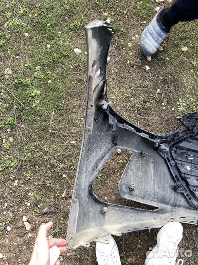 Передний бампер hyundai elantra оригинал