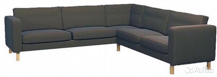 Чехол на угловой диван Икеа