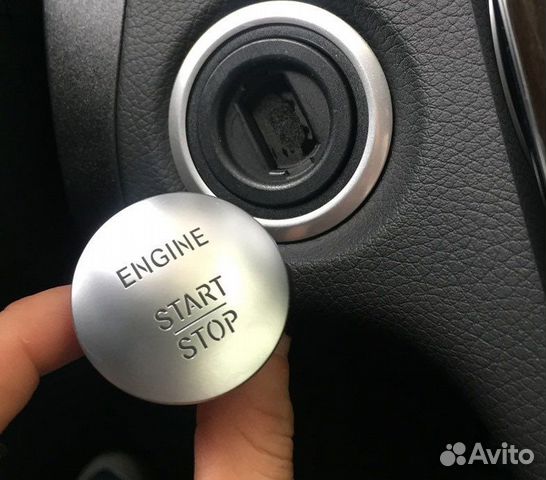 Кнопка старт стоп mercedes