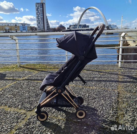 Cybex coya sepia black rose gold в наличии
