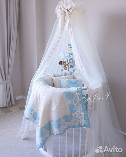 Детский мобиль для мальчика. Мобиль из фетра