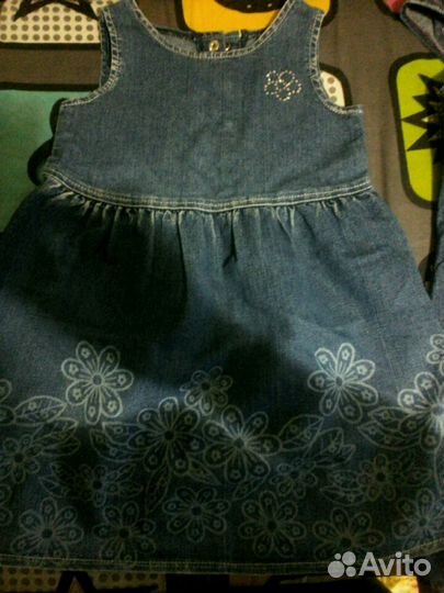 Сарафан джинсовый