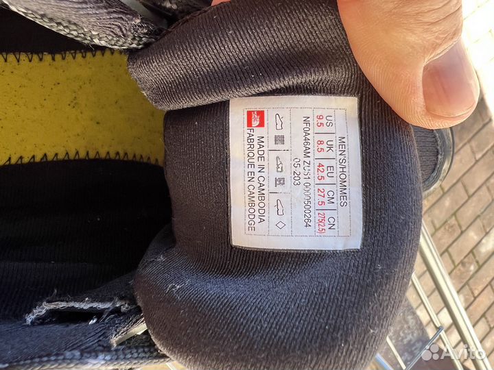 Трекинговые ботинкиThe North Face 43