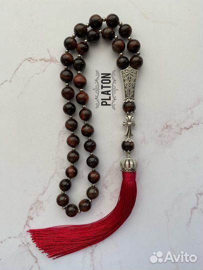 Четки из камня Бычий глаз