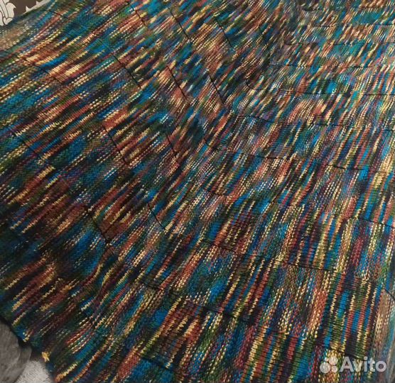 Плед ручной вязки