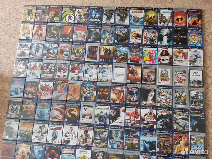 PS2 лицензионные игры