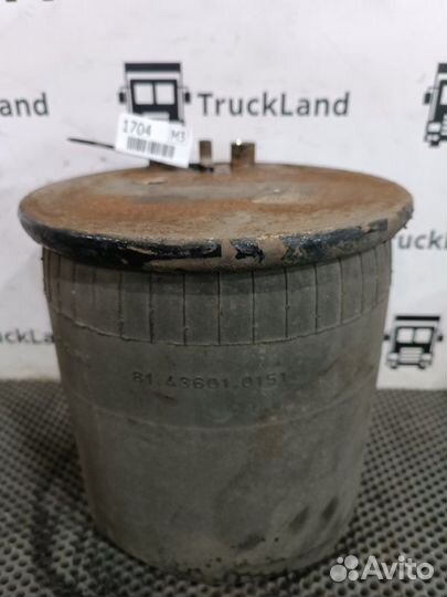 Подушка пневмоподвески задняя Man Tgx