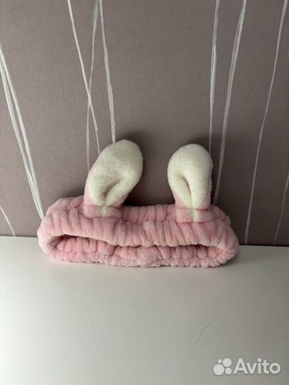 Повязка на голову, ушки зайчика