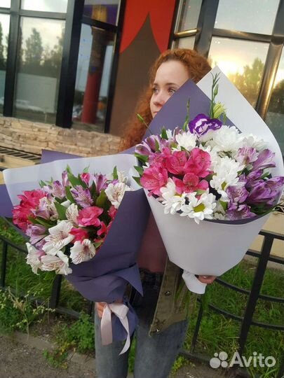 Альстромерия цветы доставка