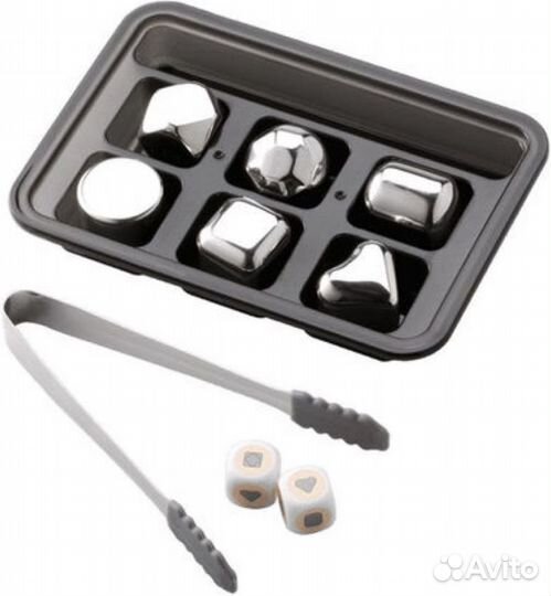 Circle Joy Stainless Steel Ice Cubes 6шт. CJ-BK02