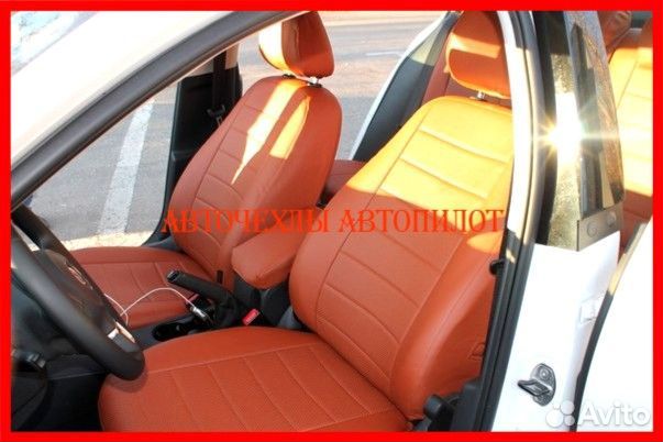 Чехлы Автопилот Volkswagen Jetta 5 из экокожи