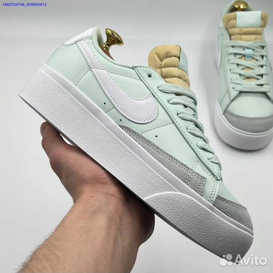 Кроссовки Nike Blazer Low Platform Barely женские