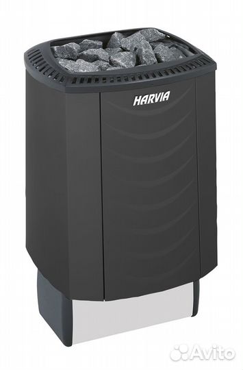 Печь электрическая Harvia Sound M80E Black (чёрная