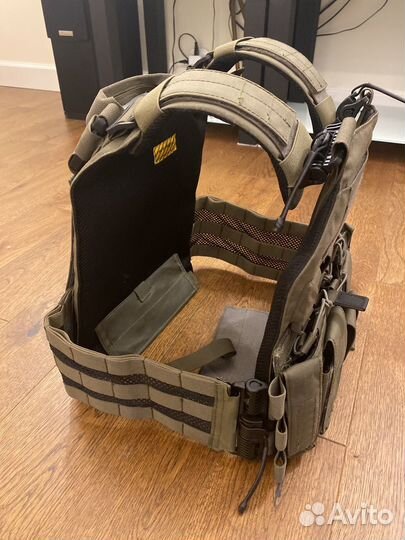 Бронежилет плитник emerson gear olive быстросброс