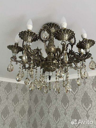 Люстра хрустальная