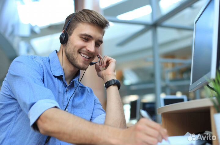 Оператор на телефоне. Без опыта