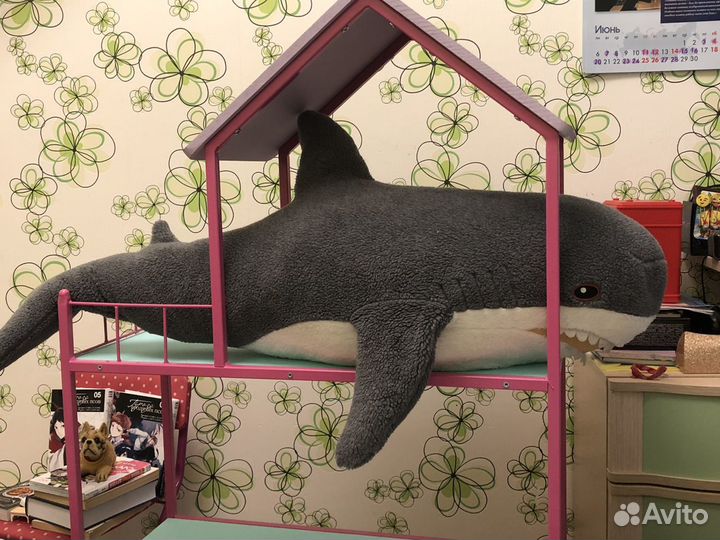 Акула мягкая игрушка