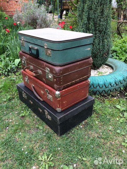 Чемоданы ссср/ГДР ретро винтаж цена за все