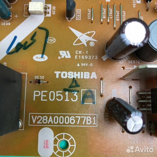 Блок питания V28A000677B1 (toshiba 37AV500PR)