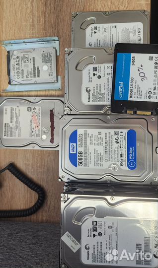 Жесткие диски до 500гб