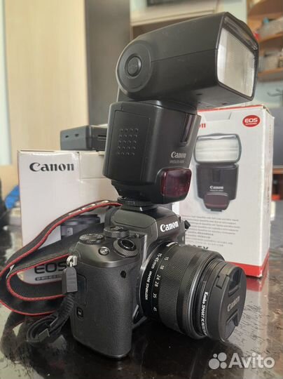 Canon EOS M5 15-45kit + 24-105L + 430ex