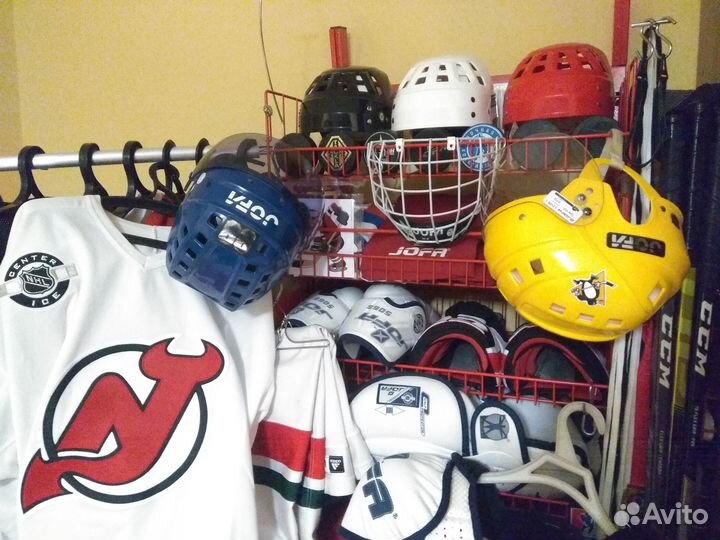 Jofa - шлем, маска, свитер, налокотники jofa