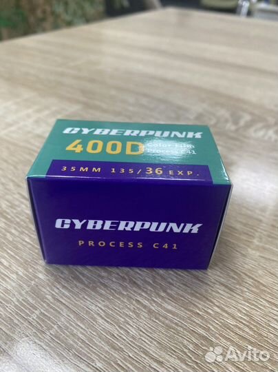 Фотопленка Kodak Vision3 400D cyberpunk