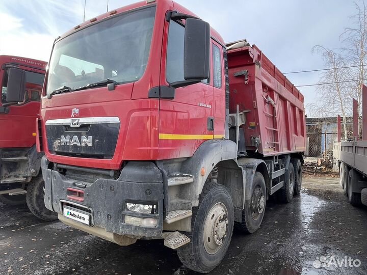 Самосвал 20 м³ MAN TGS 41.480 8X8 BB-WW, 2014