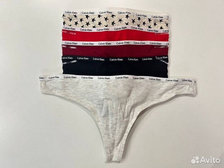 Трусики-тонги Calvin Klein S оригинал новые