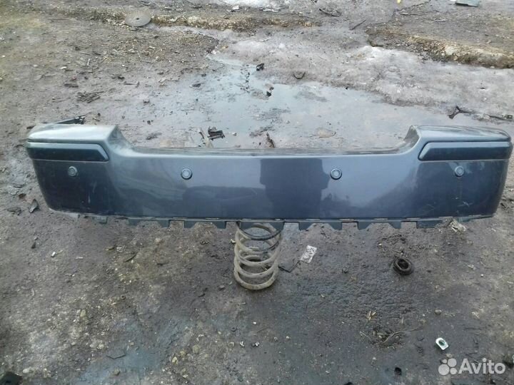 Задний бампер volvo s60 2008г рестайлинг парктрони