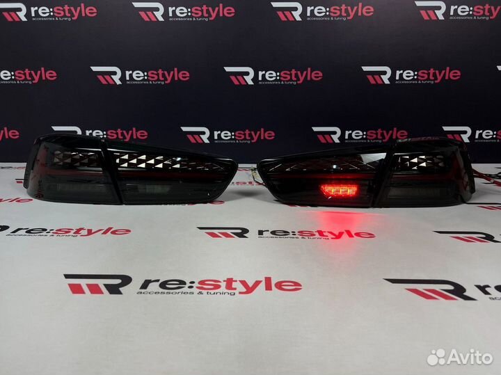 Стопы Mitsubishi Lancer 06-16г Дымчатые D2393