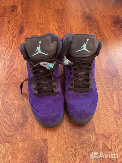 Кроссовки Nike Air Jordan 5 retro black grape