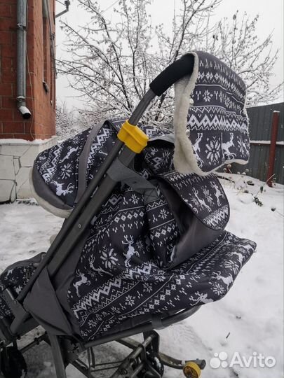 Детские санки коляска бу