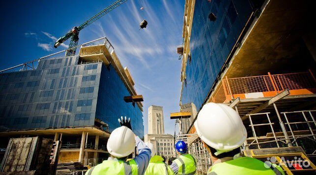 Рабочий на стройку/вахта
