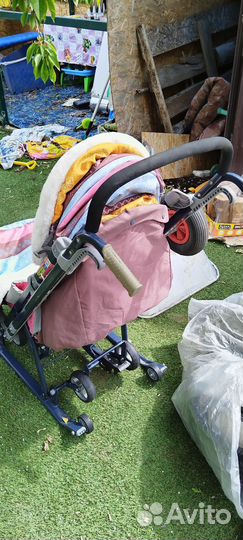 Детские санки коляска ника