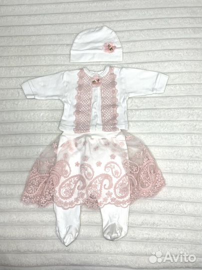 Комплект на выписку для девочки