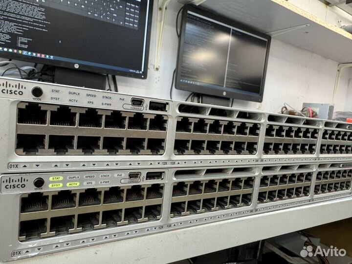 Коммутатор Cisco poe 3850 48p-l poe+