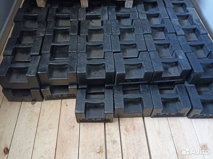 Гиря чугунная калибровочная 20 кг, с гос. поверкой