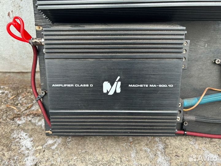 Автомобильный Усилитель machete MA94 и machete mа