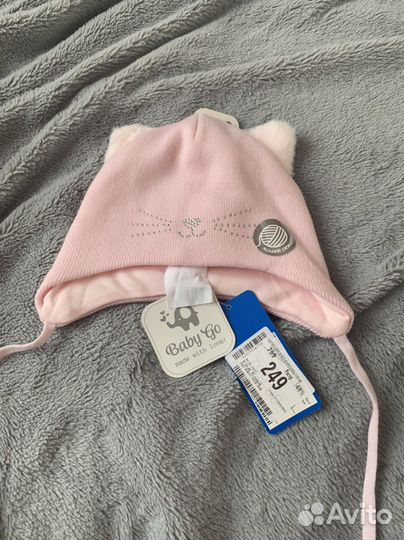 Новая шапка на девочку (весна)