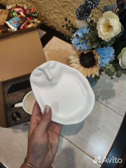 Чашка с блюдцем