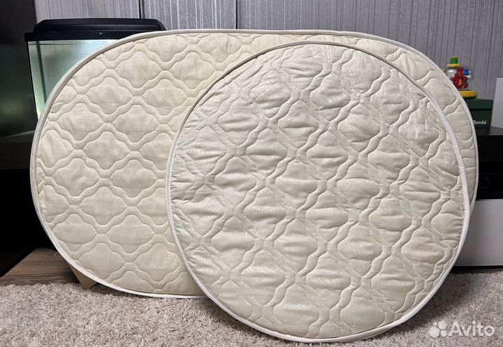 Матрас бу на круглую кроватку