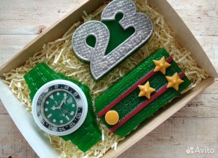 Мыло к 23 февраля