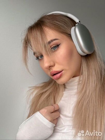 Наушники apple airpods max silver luxe