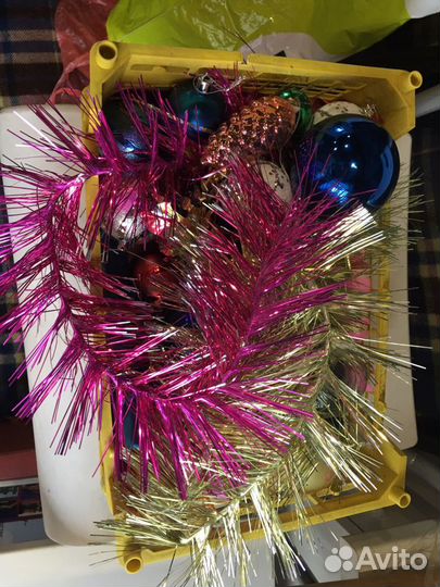 Елочные игрушки СССР