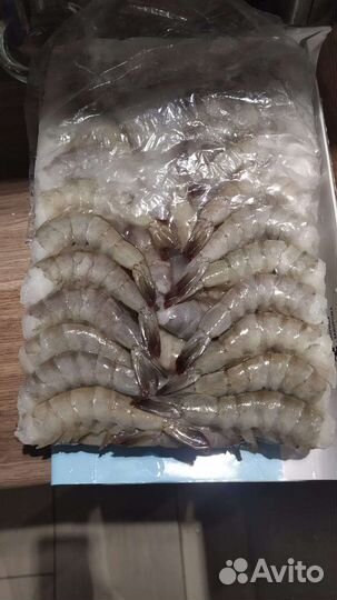 Креветки тигровые 21-25 1,8кг