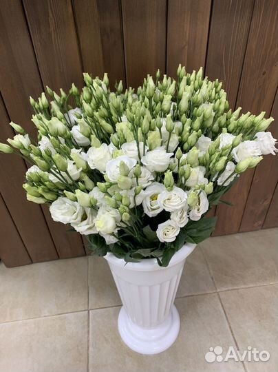 Лизиантус, эустома, букет