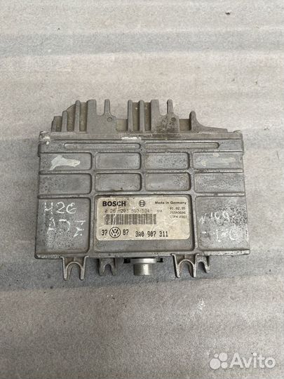 Эбу двигателя Фольксваген Passat Б3 golf bora